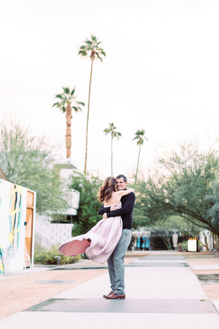 Fallon and Drew's Palm Springs Engagement Session - Katie McGihon ...
